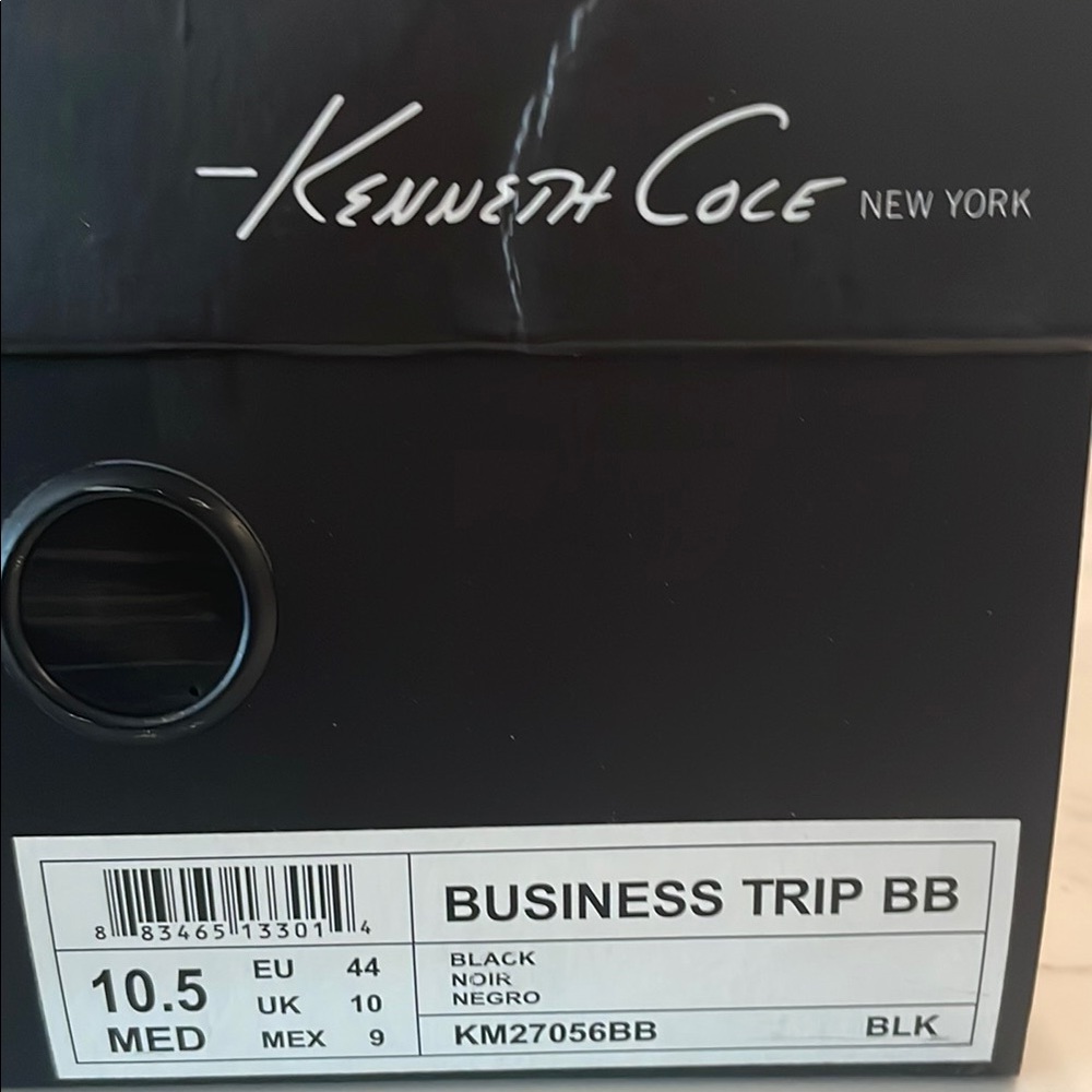 Kenneth Cole Black Oxfords